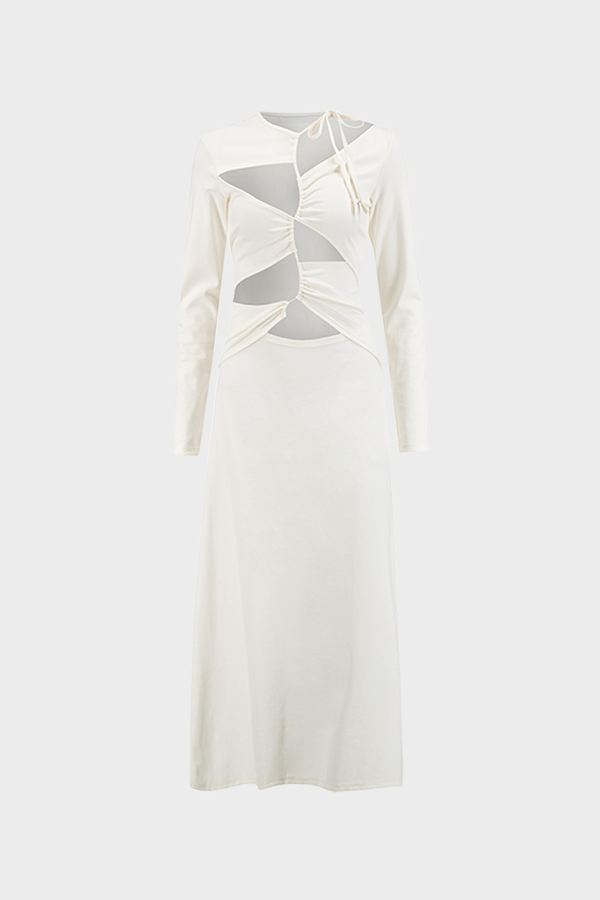 Simonett Sid Neigum - Tension Cutout Dress - Cream