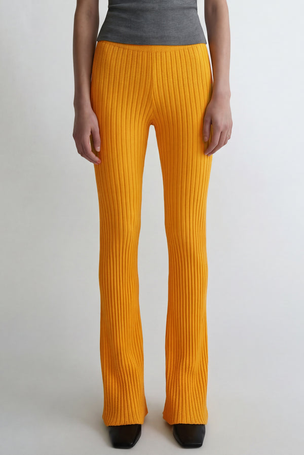 Simonett Simon Miller - Wide Rib Long Pants - Orange