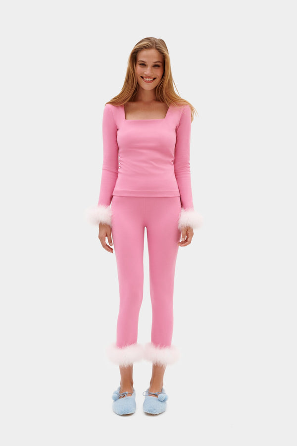 Simonett Sleeper - Weekend Chic Set Top Only - Pink