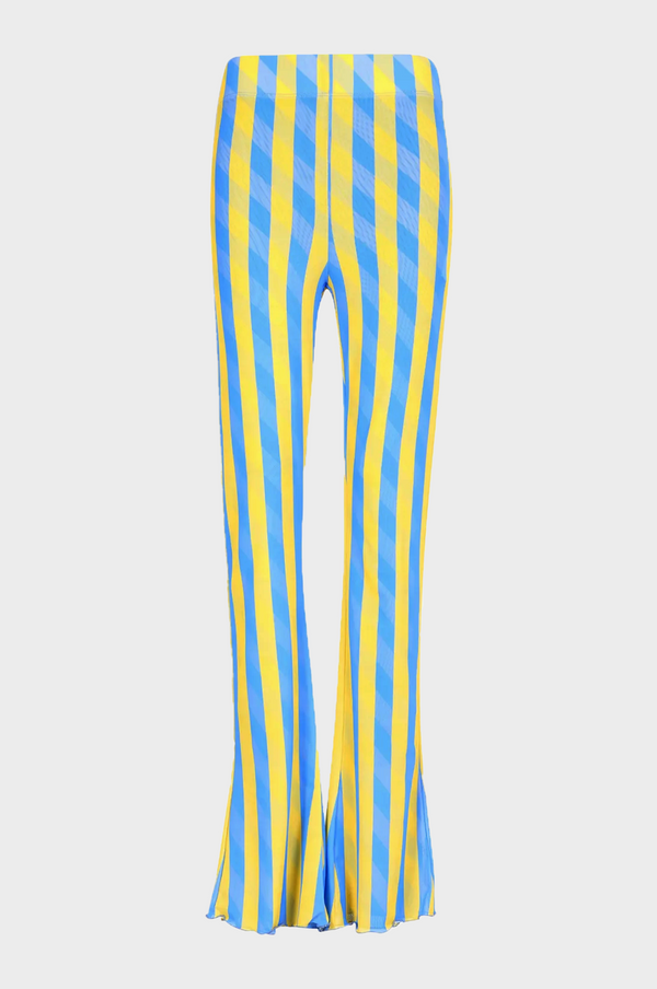 simonett Sunnei - Tulle Pants - Yellow Stripe