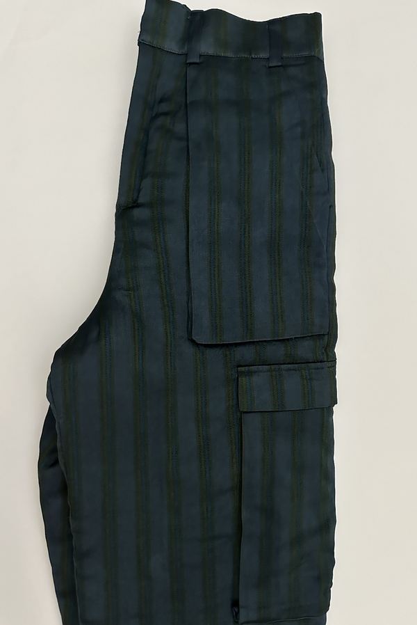 Simonett Tigra Tigra - Striped Aviator Puff Pants