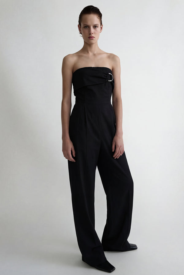 simonett Twist Halter Neck Jumpsuit