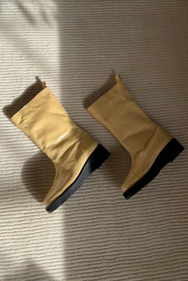 simonett Yomi Boots- Pale Yellow