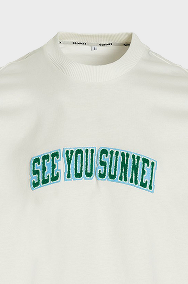 Simonett Sunnei - Classic See You Sunnei Patch T-Shirt