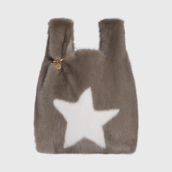 simonetta ravizza Currency FURRISSIMA SALE BLACK - mink star