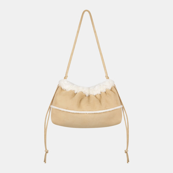 simonetta ravizza Currency FURRISSIMA SALE WHITE/BEIGE - shearling merino