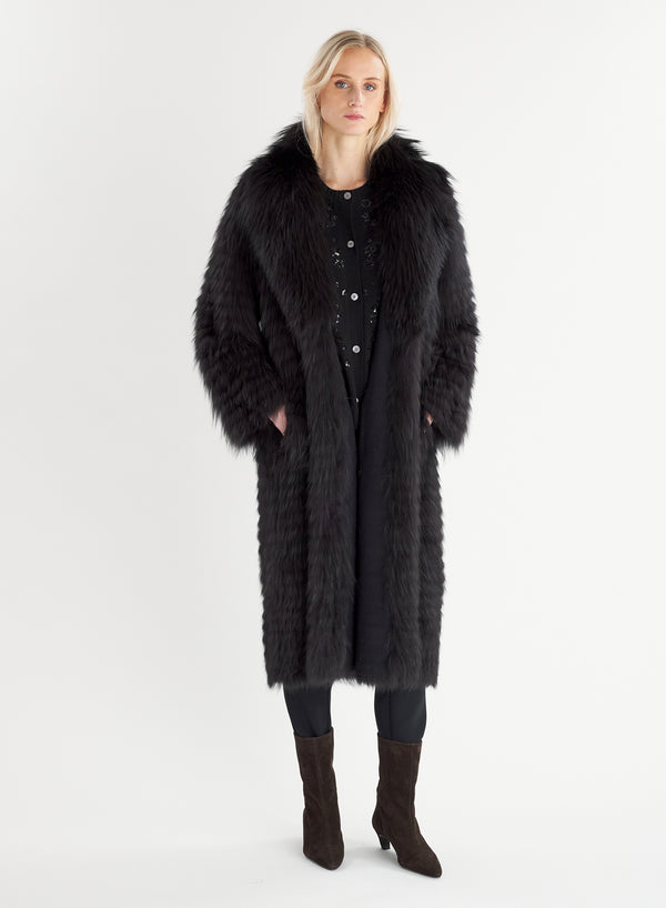 Simonetta Ravizza Currency GIACCHE E CAPISPALLA BORDEAUX - Silver Fox