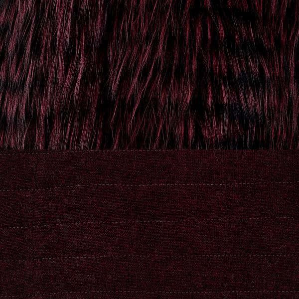 Simonetta Ravizza Currency GIACCHE E CAPISPALLA BORDEAUX - Silver Fox