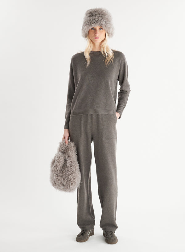Simonetta Ravizza Currency MAGLIERIA MID BROWN - Cashmere