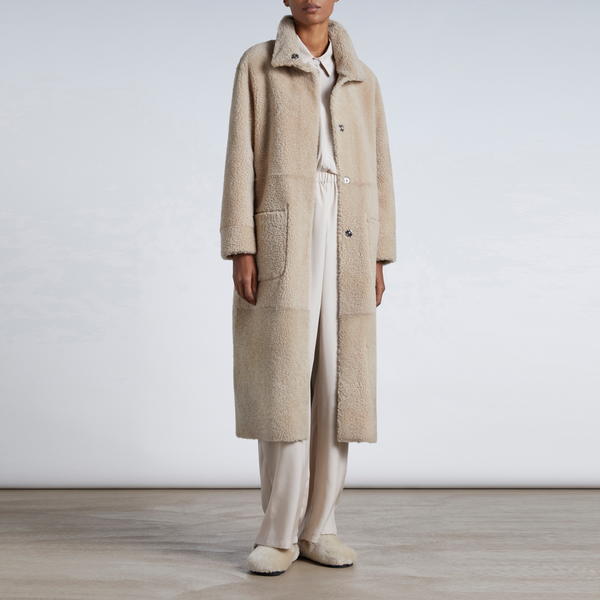 Simonetta Ravizza Currency READY TO WEAR NOCCIOLA - Shearling Riccio