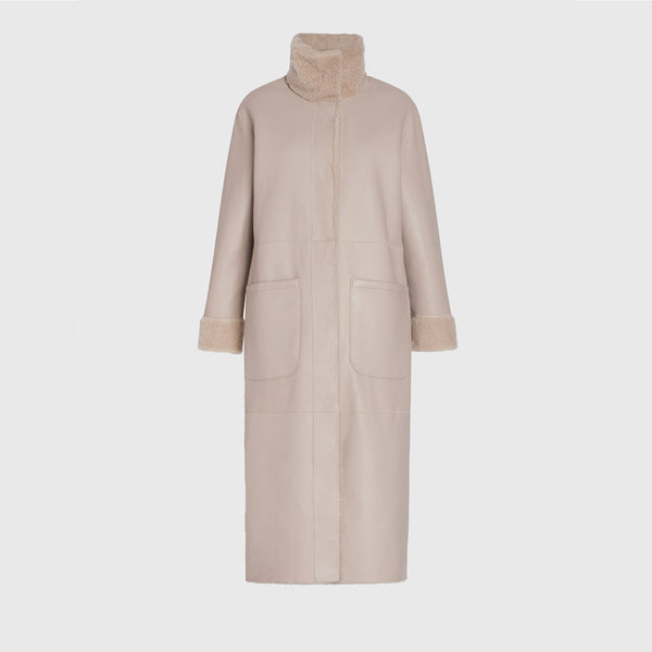 Simonetta Ravizza Currency READY TO WEAR NOCCIOLA - Shearling Riccio