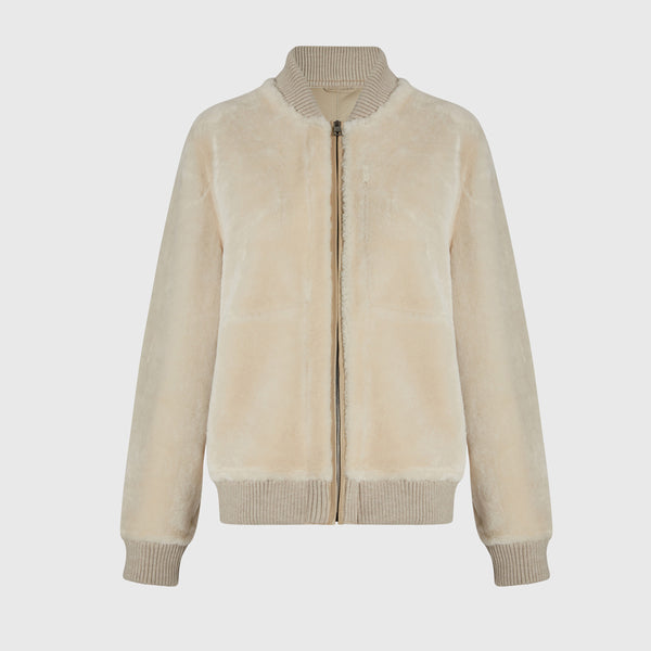 simonetta ravizza Currency WINTER SALE WHITE - shearling tom curly