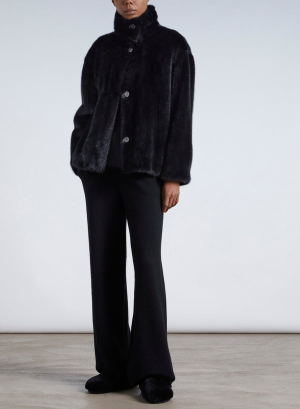 Simonetta Ravizza Currency WINTER SALE BLACK- Mink