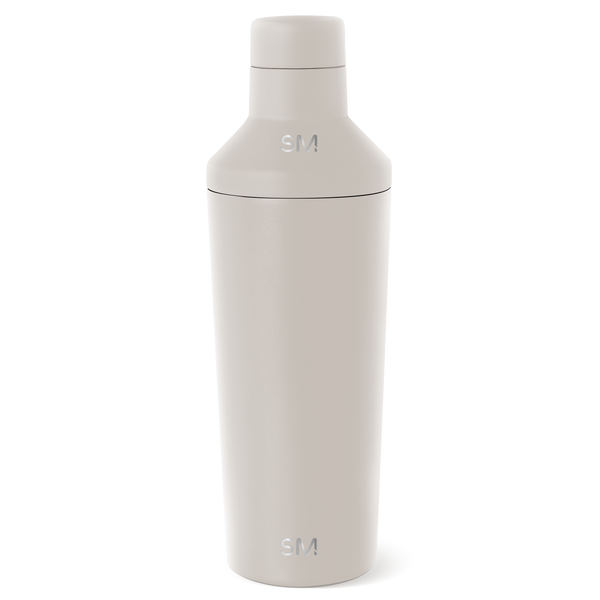 simple modern Classic Cocktail Shaker with Jigger Lid