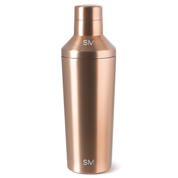 simple modern Classic Cocktail Shaker with Jigger Lid