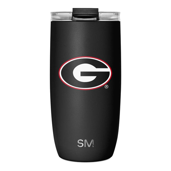 simple modern Collegiate Voyager Tumbler with Clear Flip Lid & Straw