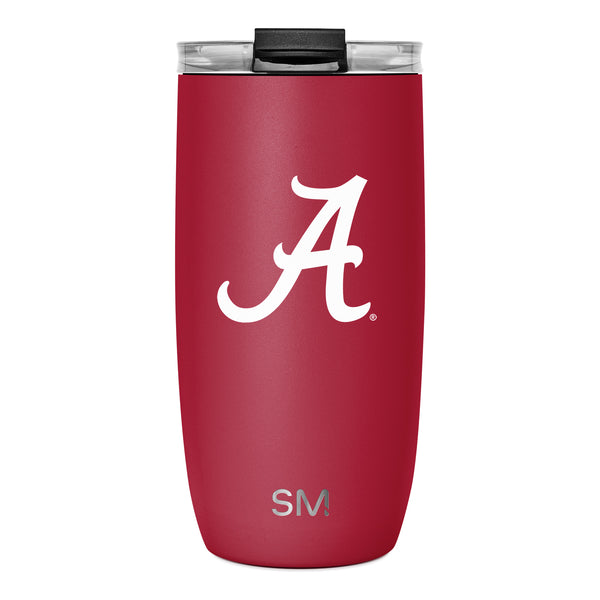 simple modern Collegiate Voyager Tumbler with Clear Flip Lid & Straw