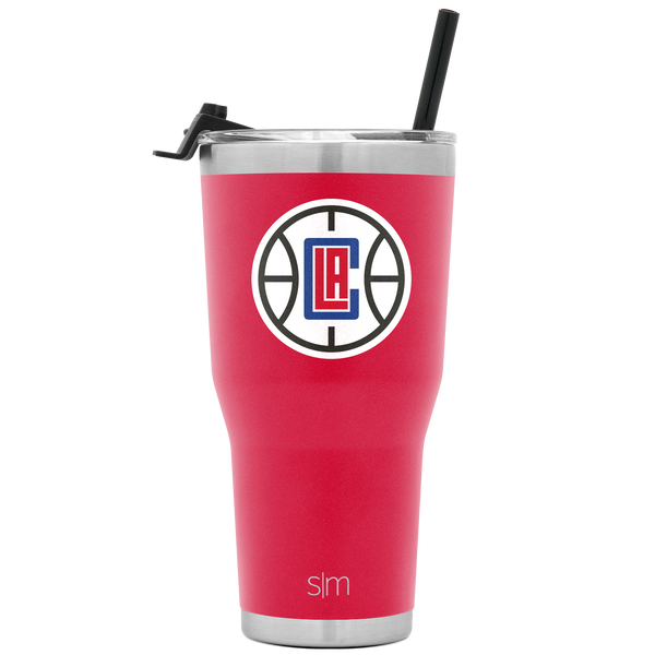 simple modern NBA Cruiser Tumbler with Flip Lid and Straw
