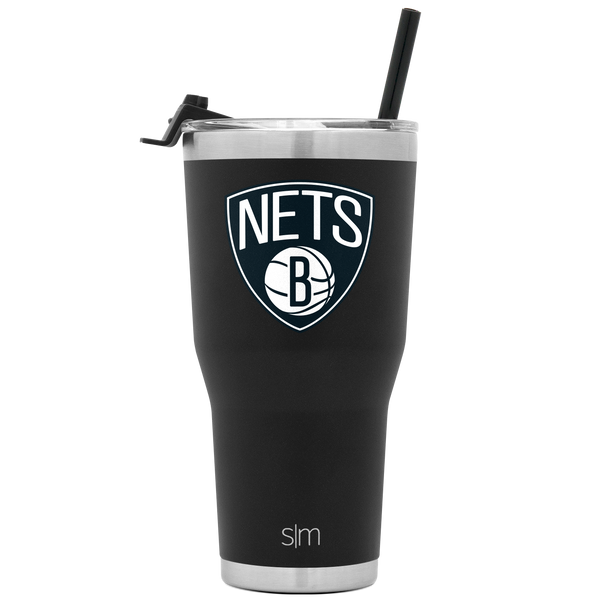 simple modern NBA Cruiser Tumbler with Flip Lid and Straw