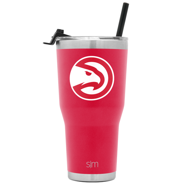 simple modern NBA Cruiser Tumbler with Flip Lid and Straw