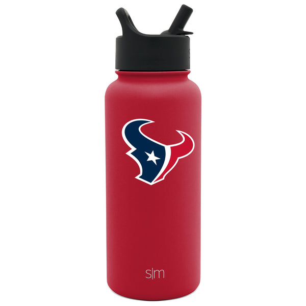 simple modern NFL Summit Insulated Water Bottle with Straw Lid