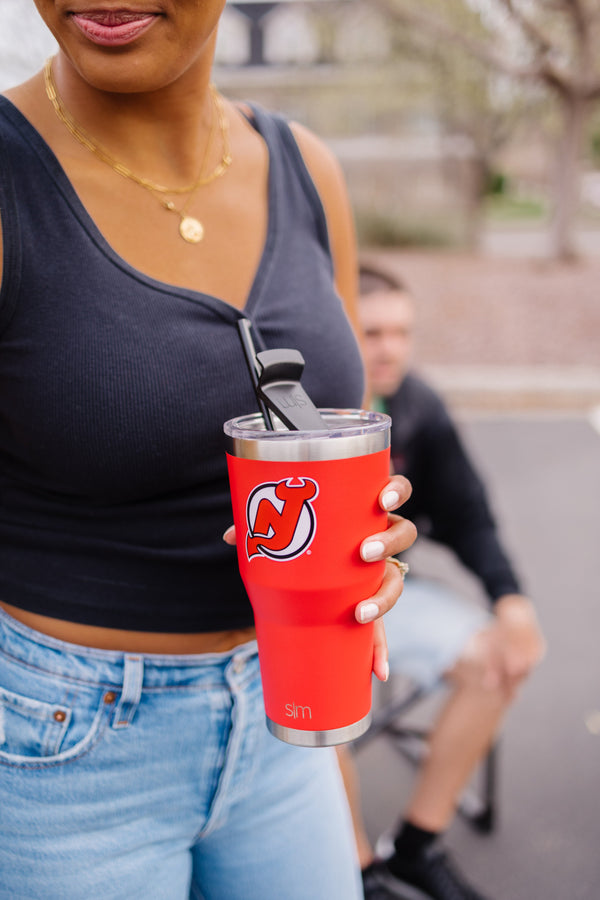 Simple Modern NHL® Cruiser Insulated Tumbler With Flip Lid And Straw - 30oz