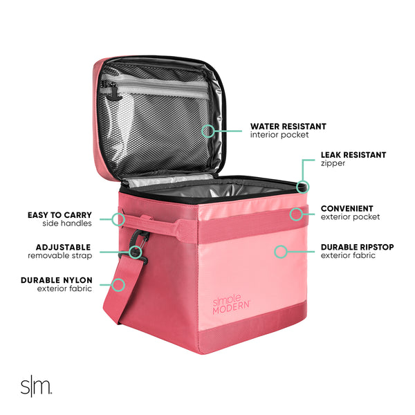 Simple Modern Day Cooler - 12 Can Soft Cooler