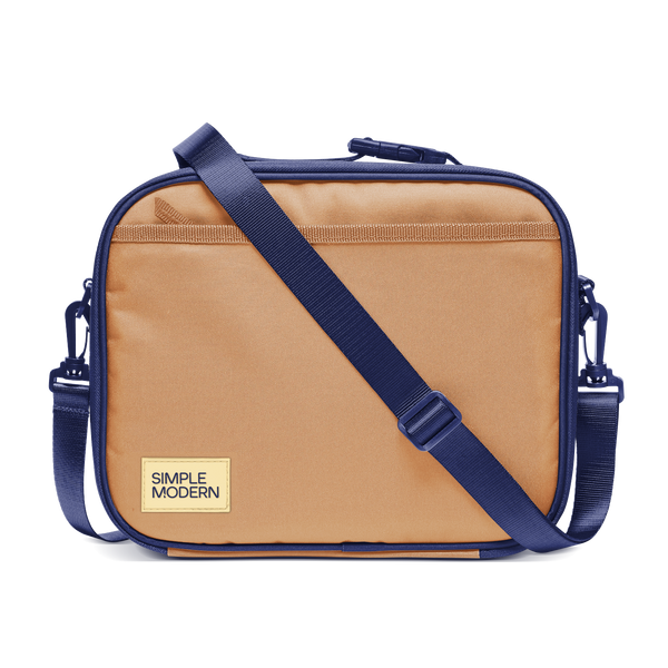 simple modern Hadley Lunch Bag with Shoulder Strap