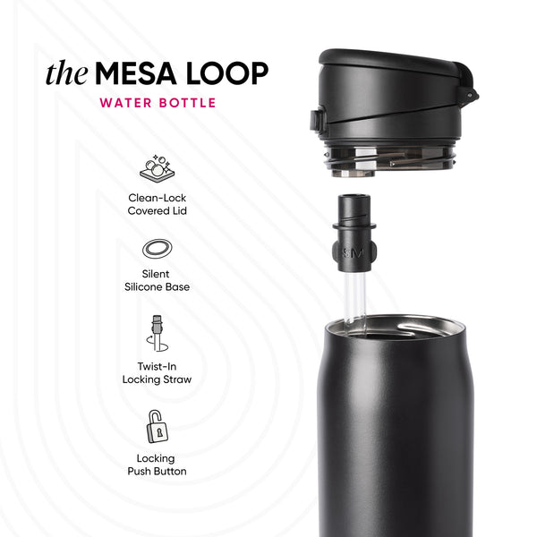 Simple Modern Mesa Loop With Covered Straw