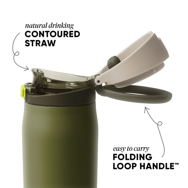 Simple Modern Mesa Loop With Covered Straw