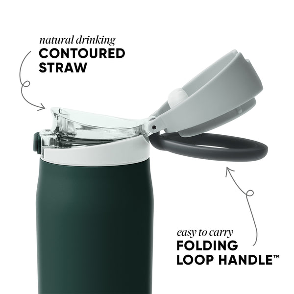 Simple Modern Mesa Loop With Covered Straw