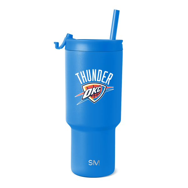 simple modern NBA Trek Tumbler with Flip Lid