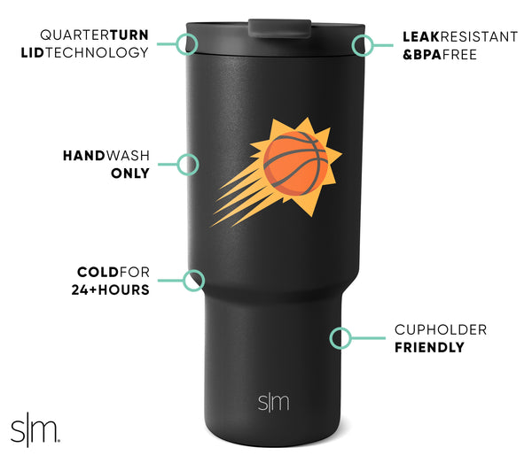 Simple Modern NBA Trek Tumbler With Flip Lid