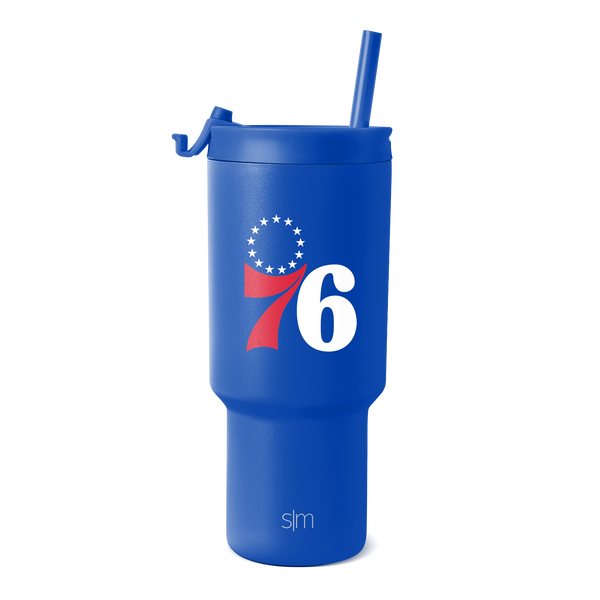 simple modern NBA Trek Tumbler with Flip Lid