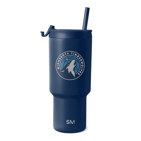 simple modern NBA Trek Tumbler with Flip Lid
