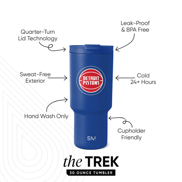 Simple Modern NBA Trek Tumbler With Flip Lid