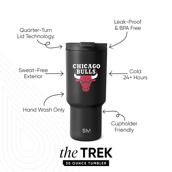 Simple Modern NBA Trek Tumbler With Flip Lid