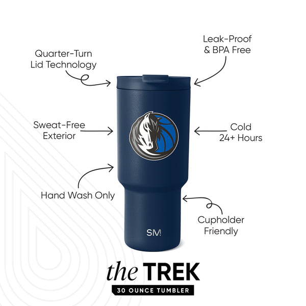 Simple Modern NBA Trek Tumbler With Flip Lid