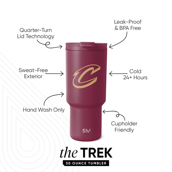 Simple Modern NBA Trek Tumbler With Flip Lid