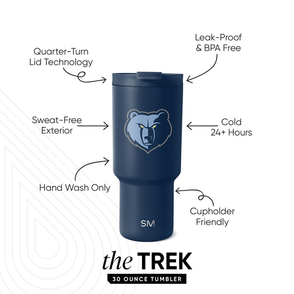 Simple Modern NBA Trek Tumbler With Flip Lid