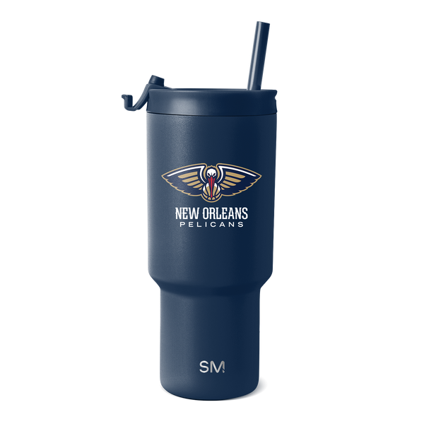 simple modern NBA Trek Tumbler with Flip Lid