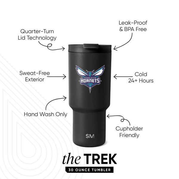 Simple Modern NBA Trek Tumbler With Flip Lid