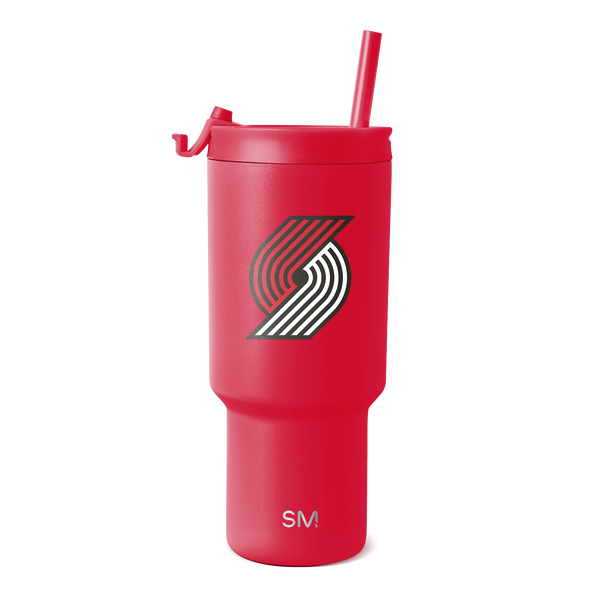 simple modern NBA Trek Tumbler with Flip Lid