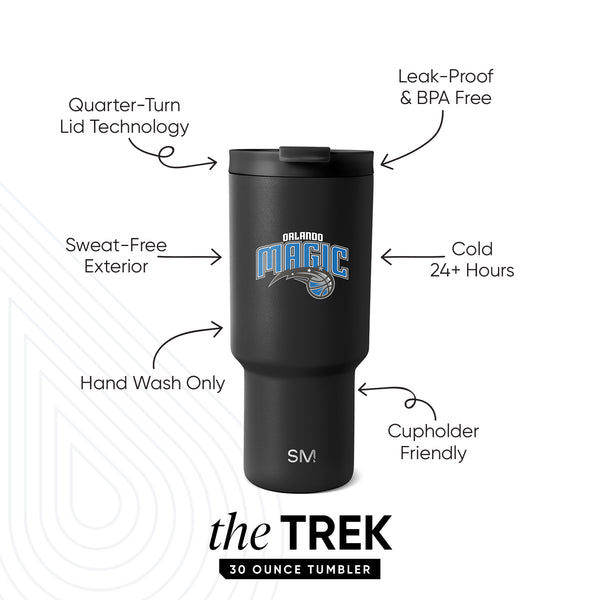 Simple Modern NBA Trek Tumbler With Flip Lid