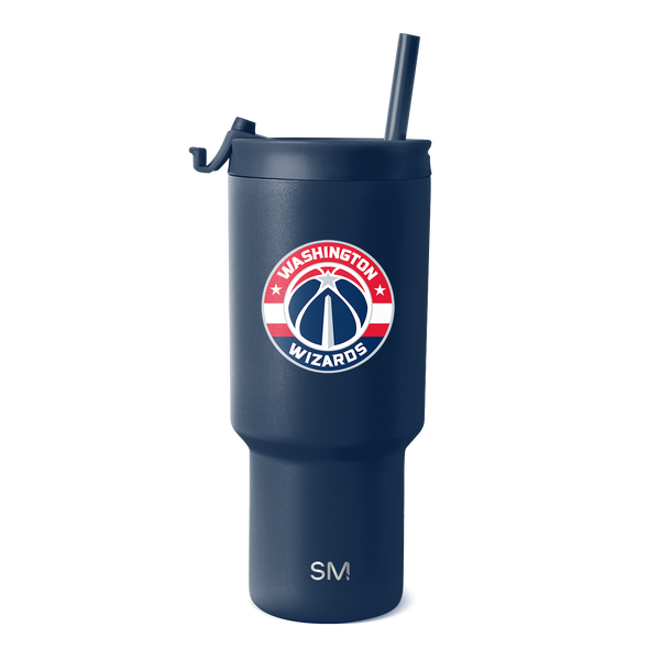 simple modern NBA Trek Tumbler with Flip Lid