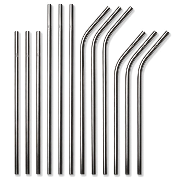 simple modern Stainless Steel Reusable Straws
