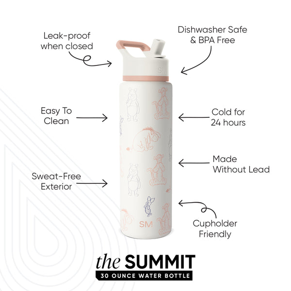 Simple Modern Summit Water Bottle With Straw Lid