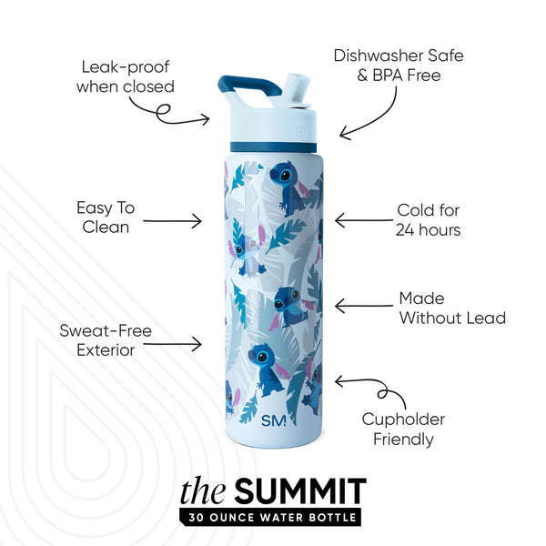 Simple Modern Summit Water Bottle With Straw Lid
