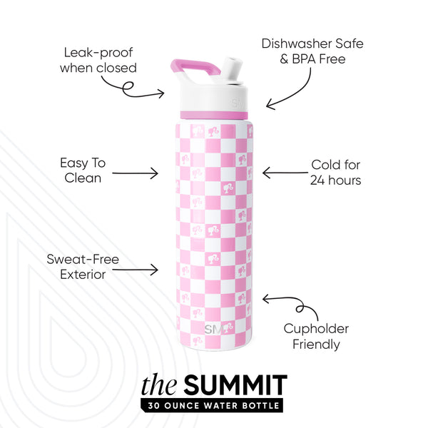 Simple Modern Summit Water Bottle With Straw Lid