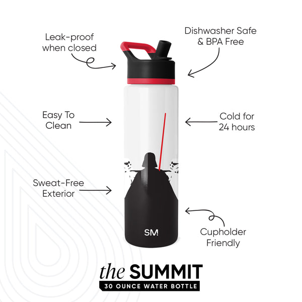 Simple Modern Summit Water Bottle With Straw Lid